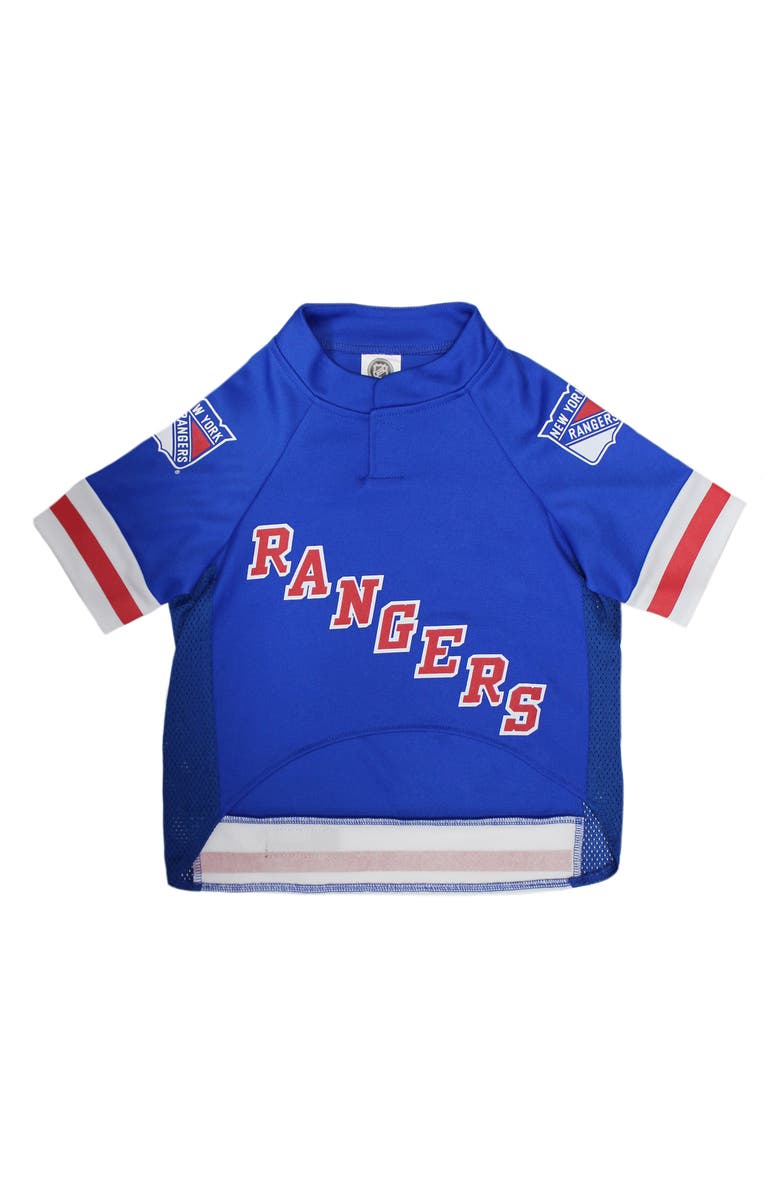 PETS FIRST New York Rangers Dog Jersey, Alternate, color, Blue