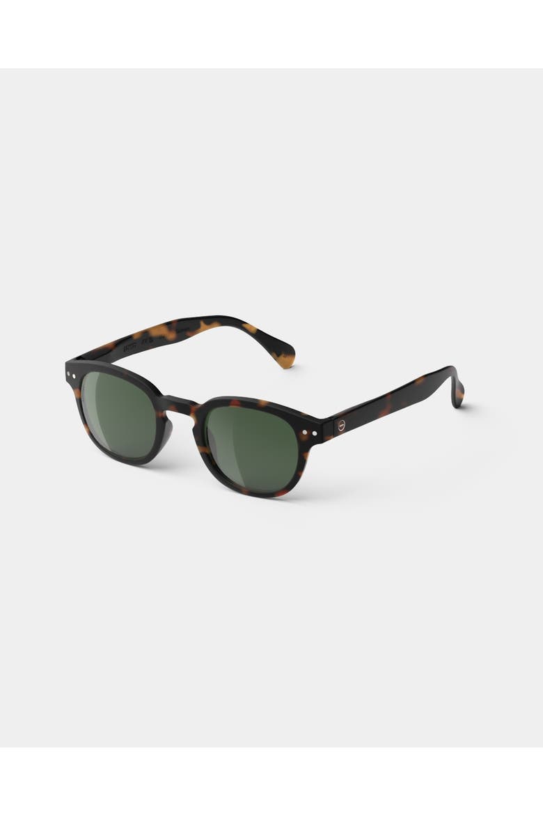 #C 47mm Square Sunglasses, Alternate, color, Tortoise