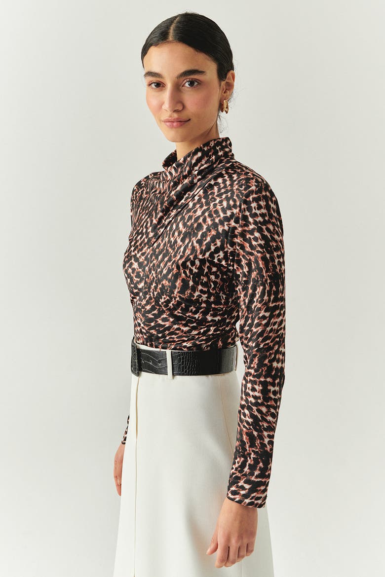 Ensley Printed  Blouse, Alternate, color, MULTI COLOR