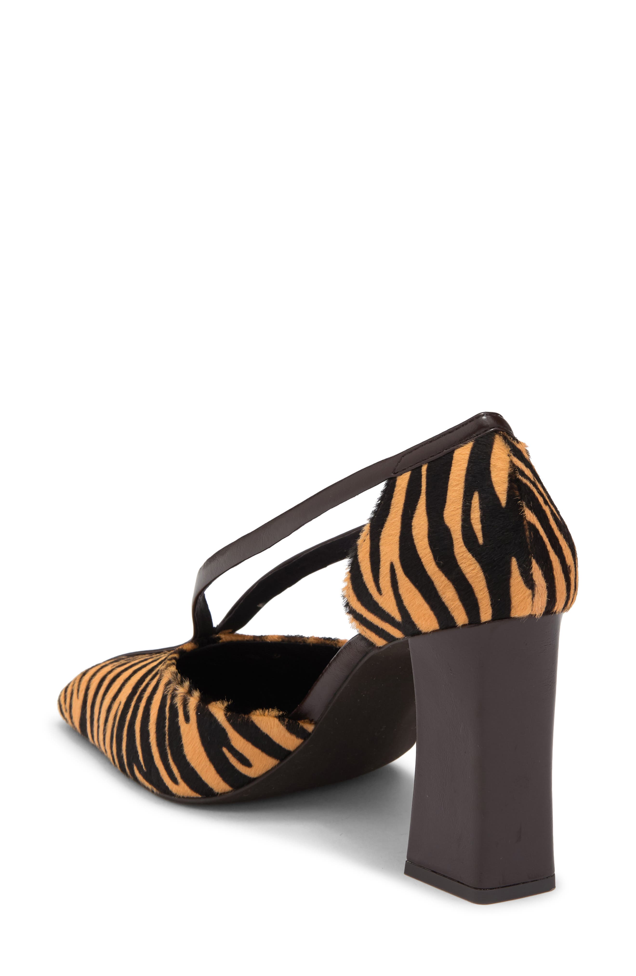 Mckinley Genuine Calf Hair Pump, Alternate, color, BEIGE BROWN ZEBRA COMBO
