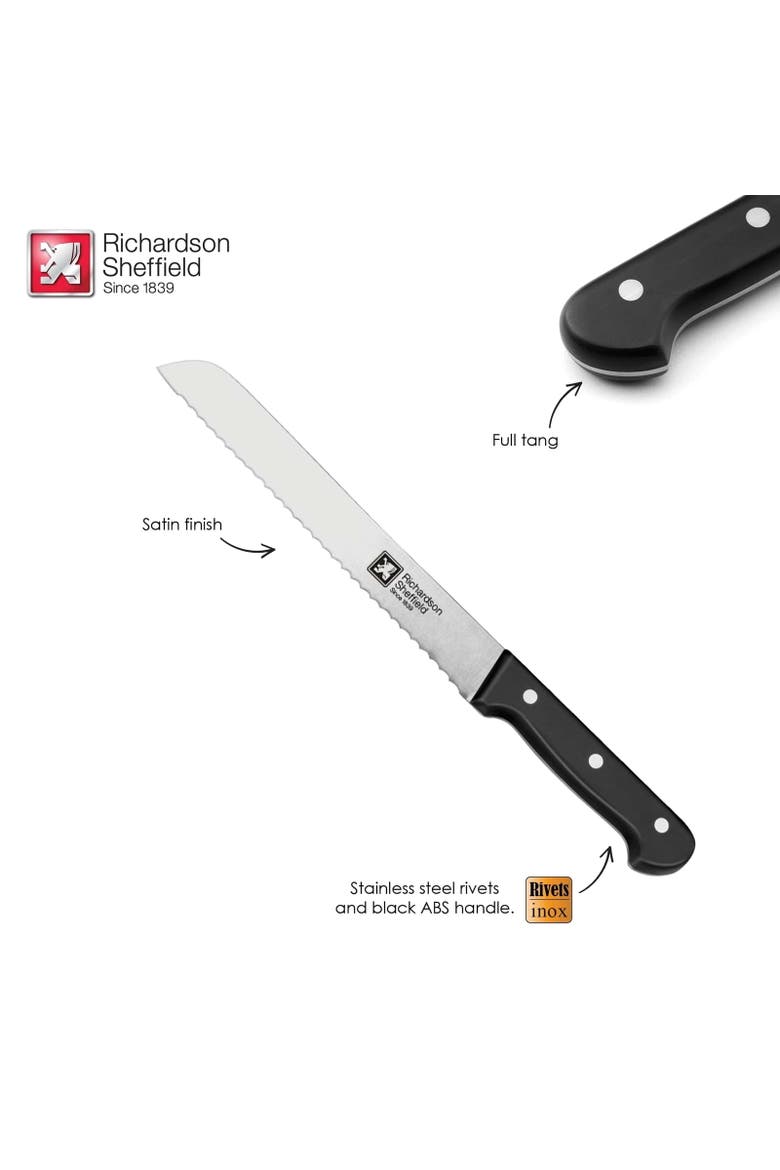 Universal 8.5-Inch Bread Knife, Alternate, color, Silver
