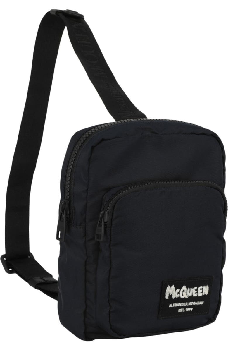 Alexander McQueen Puma Logo Camera Crossbody Bag, Alternate, color,