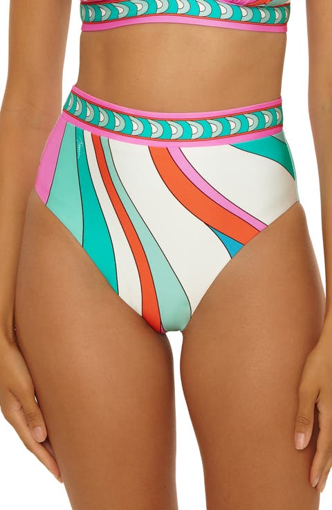 Apollo Reversible High Waist Bikini Bottoms