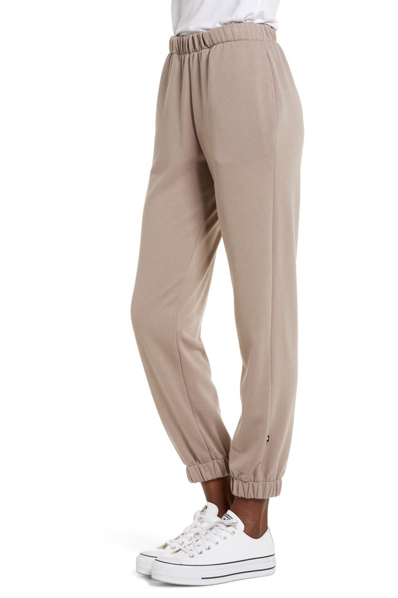 Cozy Jogger Sweatpants, Alternate, color, MOCHA