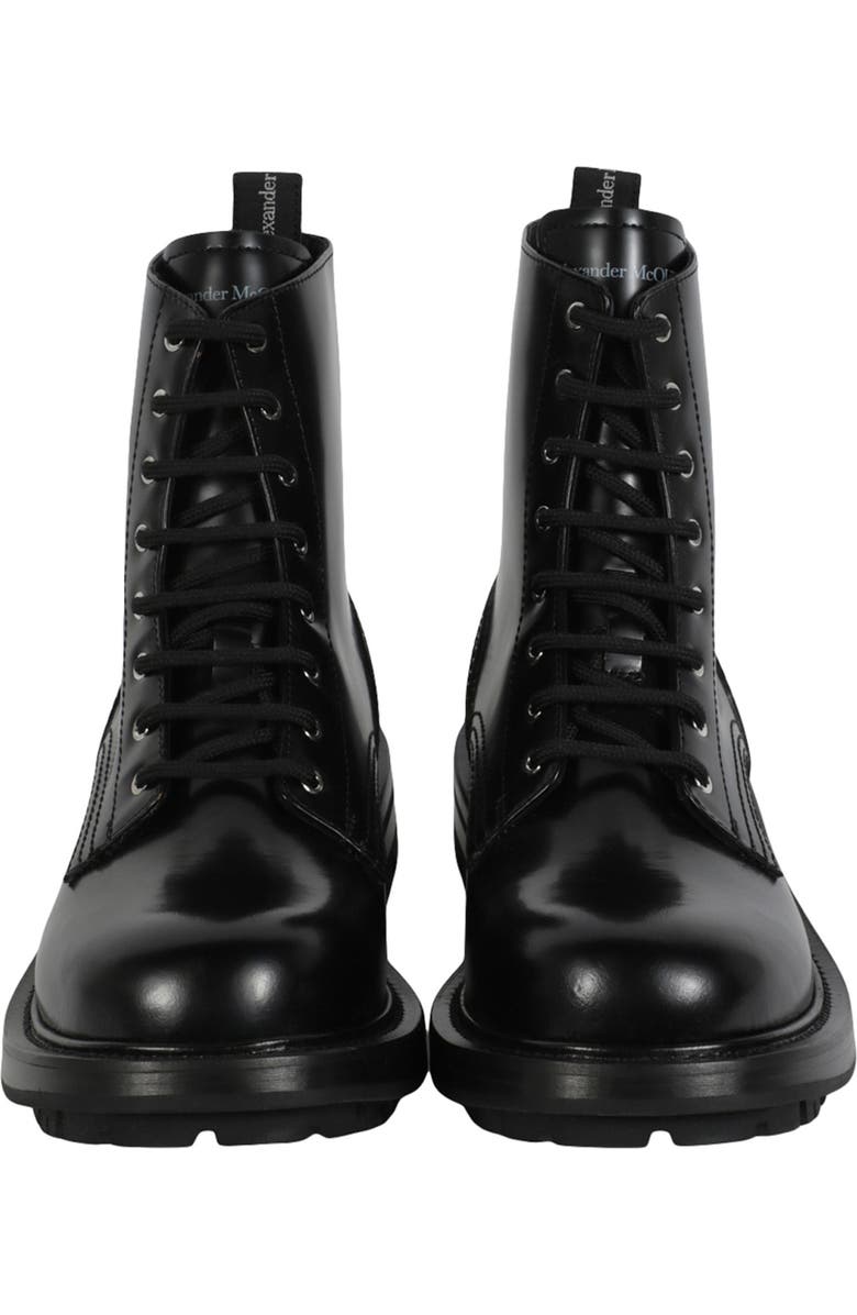 McQueen Combat Boot, Alternate, color,