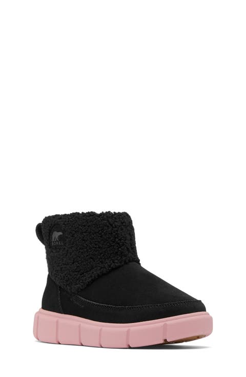 Kids' Explorer III Faux Fur Waterproof Slip-On Boot (Little Kid & Big Kid)