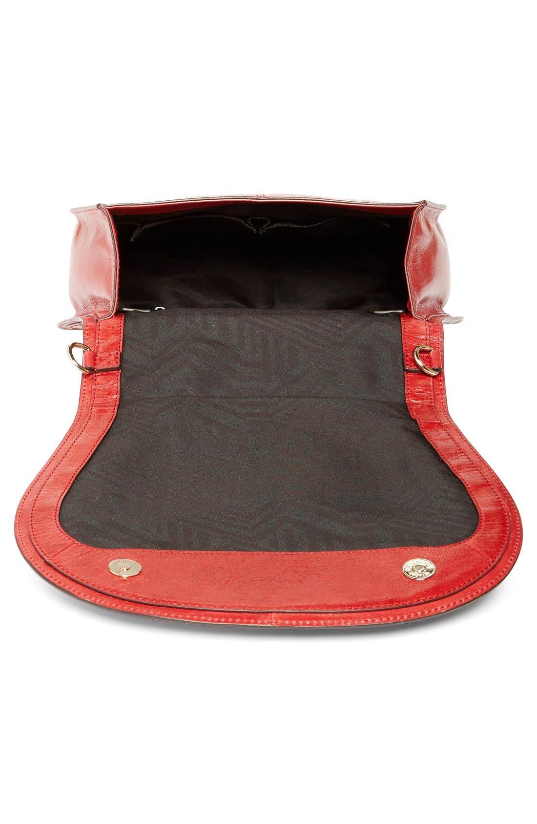 Vanity Saddle Bag, Alternate, color, DEEP RED DISTRESSED LEATHER