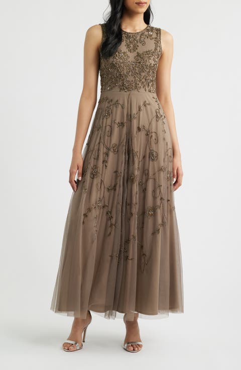 Embellished Cocktail Dress with Open Front Jacket (Petite)