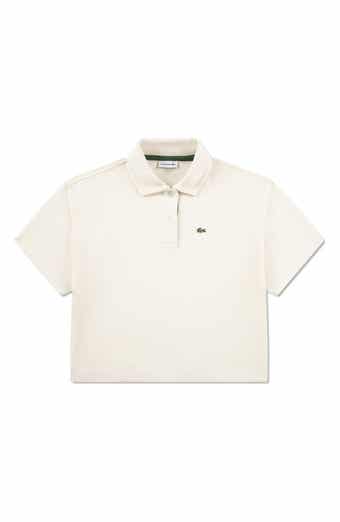 Kids' Stretch Cotton Piqué Oversize Polo