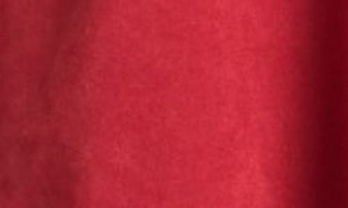 Apny Puff Sleeve Minidress In Red