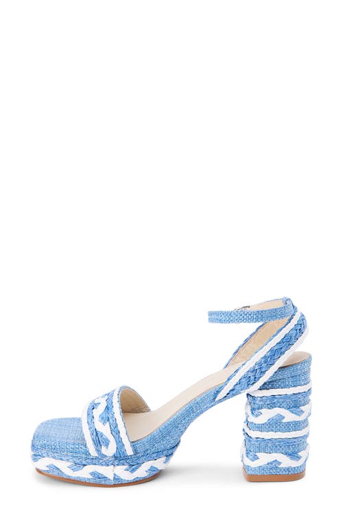 Matisse Lyla Ankle Strap Sandal In Marine Blue