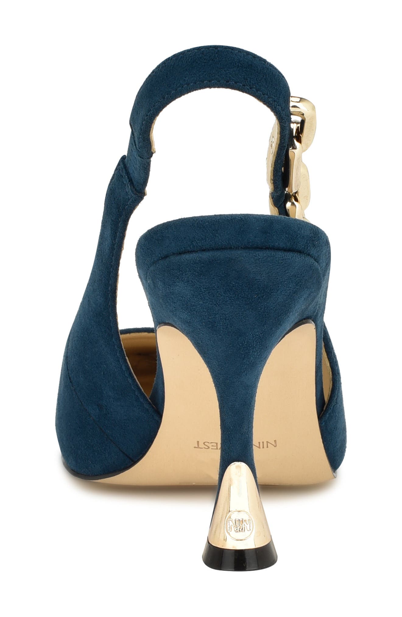 Nine West Veroni Slingback Pointed Toe Pump, Alternate, color, Dbl01