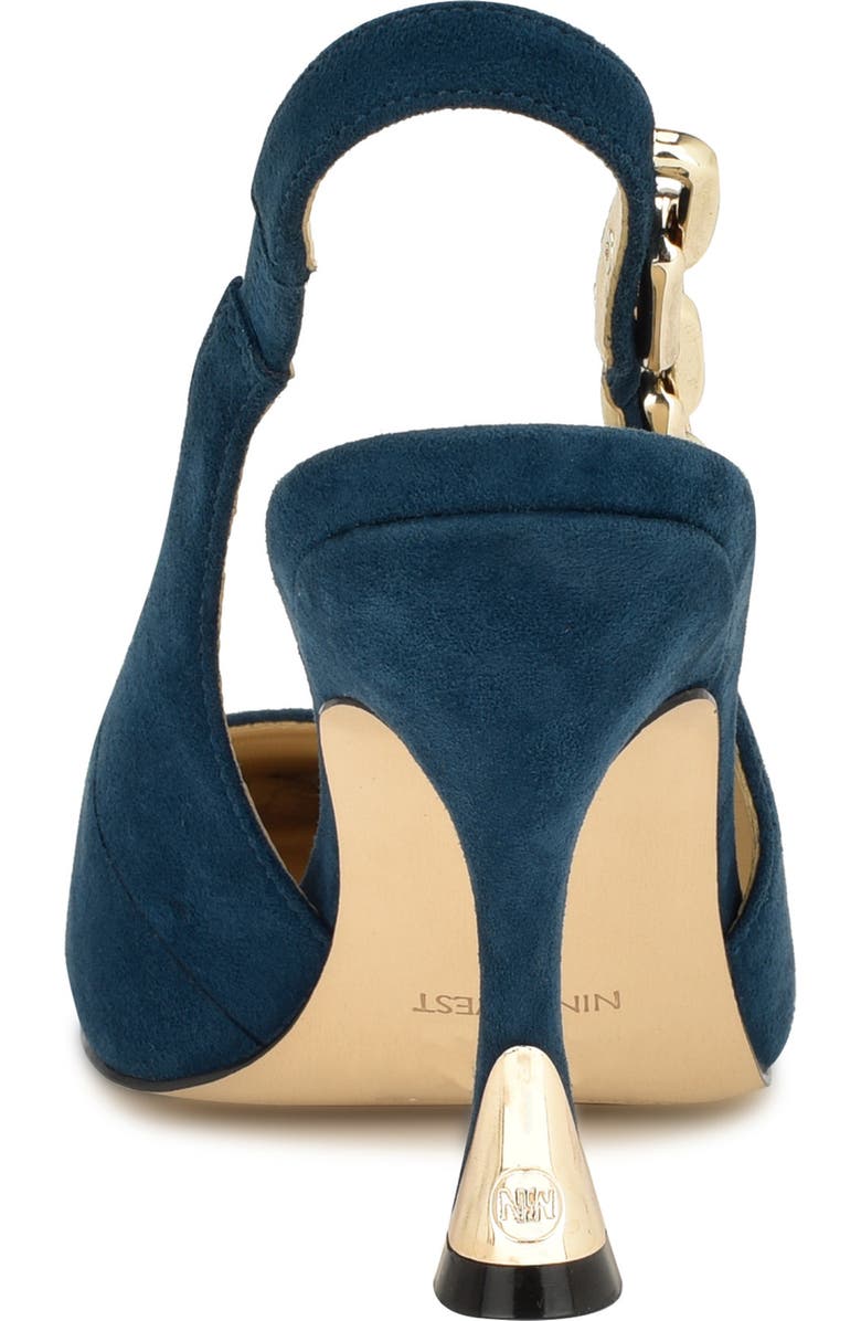 Nine West Veroni Slingback Pointed Toe Pump, Alternate, color, Dbl01