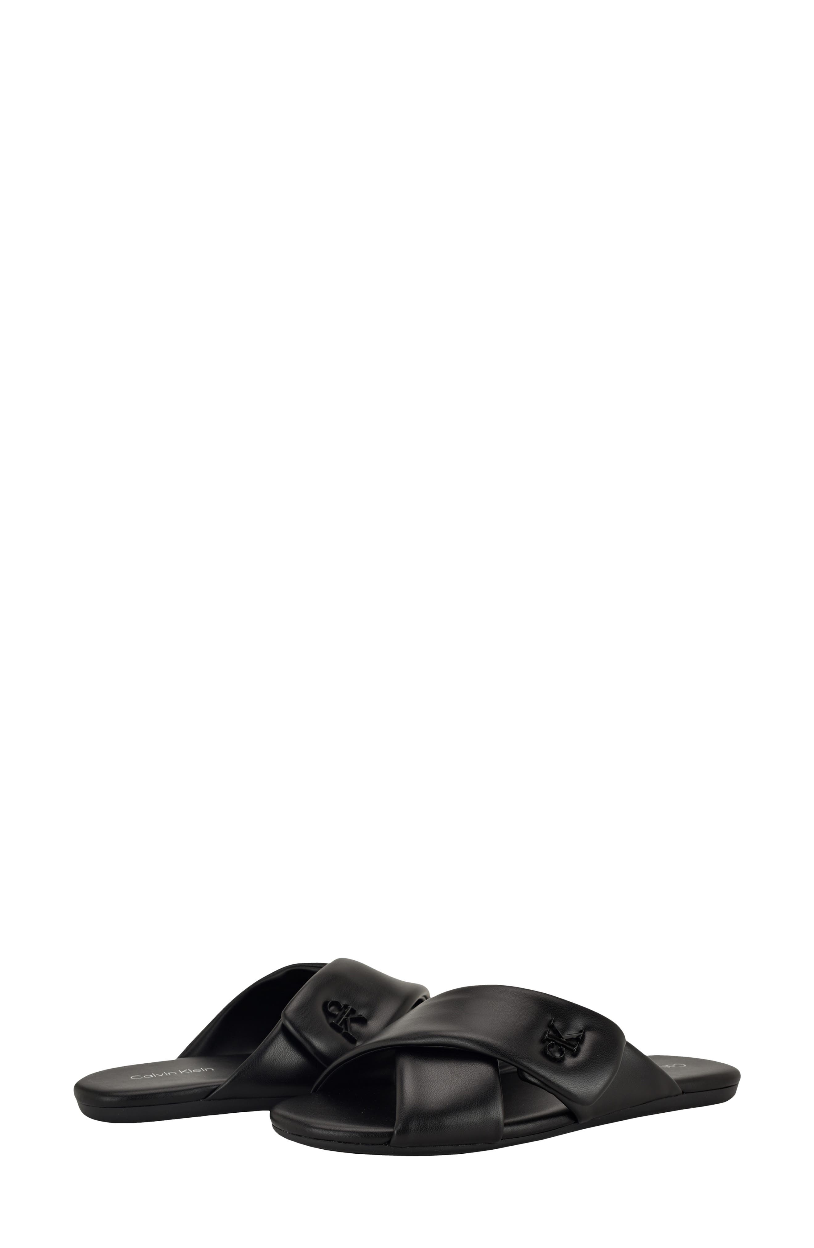 Calvin Klein Renley Slide Sandal, Alternate, color, Black