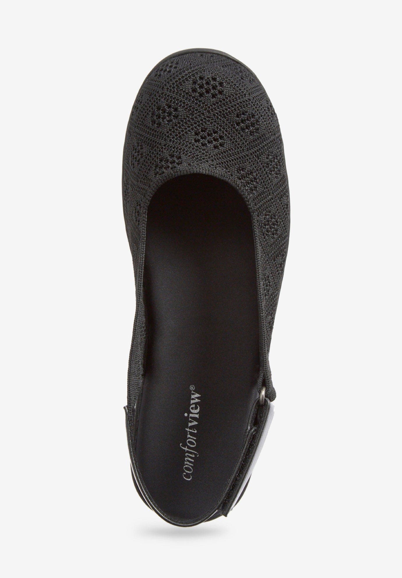The Karyn Orthotic Sling, Alternate, color, BLACK