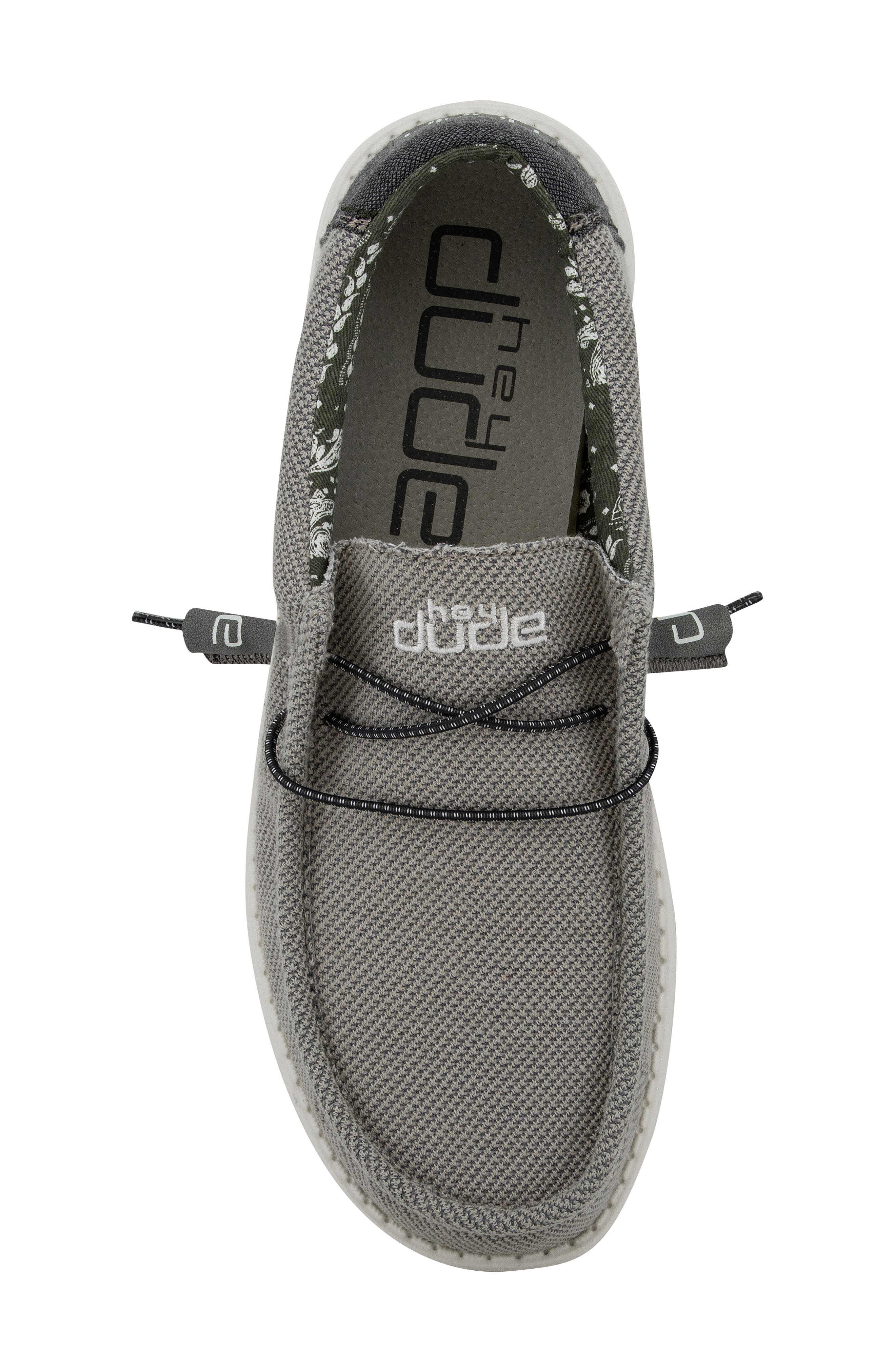 Hey Dude Wally Moc Toe Slip-On Shoe, Alternate, color, 