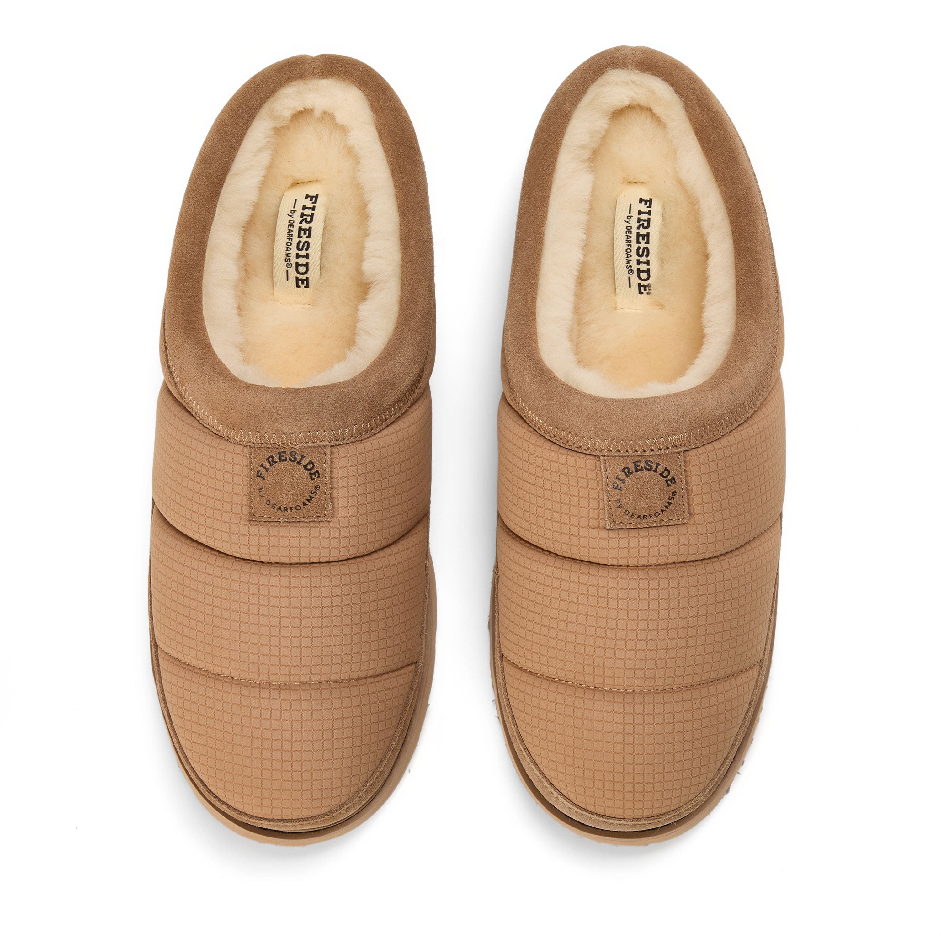 Fireside Grafton Sport Nylon Puff Water Repellent Clog, Alternate, color, Driftwood