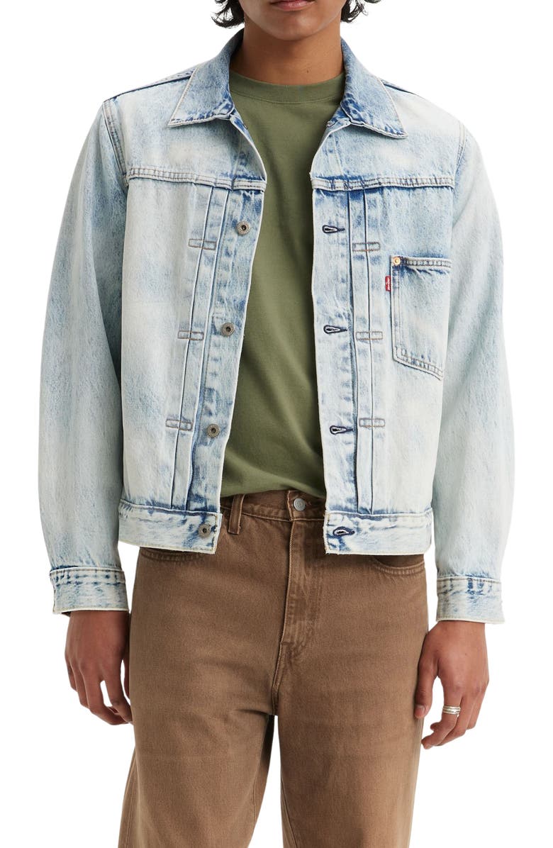 Levi's Type I Denim Trucker Jacket, Main, color, 