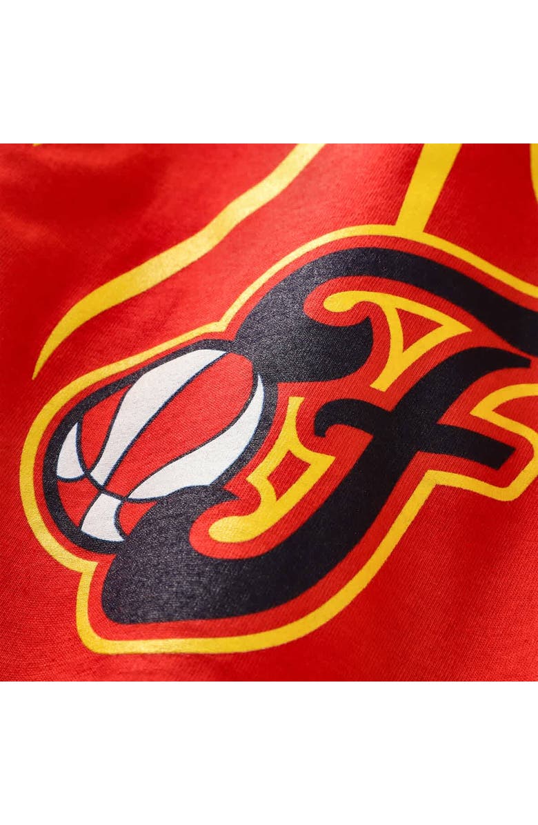 STITCHES Unisex Stitches Red Indiana Fever Basketball T-Shirt, Alternate, color, Red