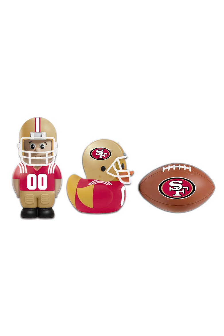 San Francisco 49ers NFL Bath Toys, Alternate, color, Multicolor