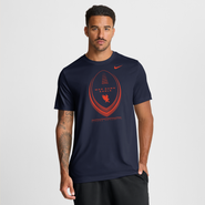 Nike Men's Nike Navy Auburn Tigers Primetime Legend Football Icon Dri-FIT T-Shirt