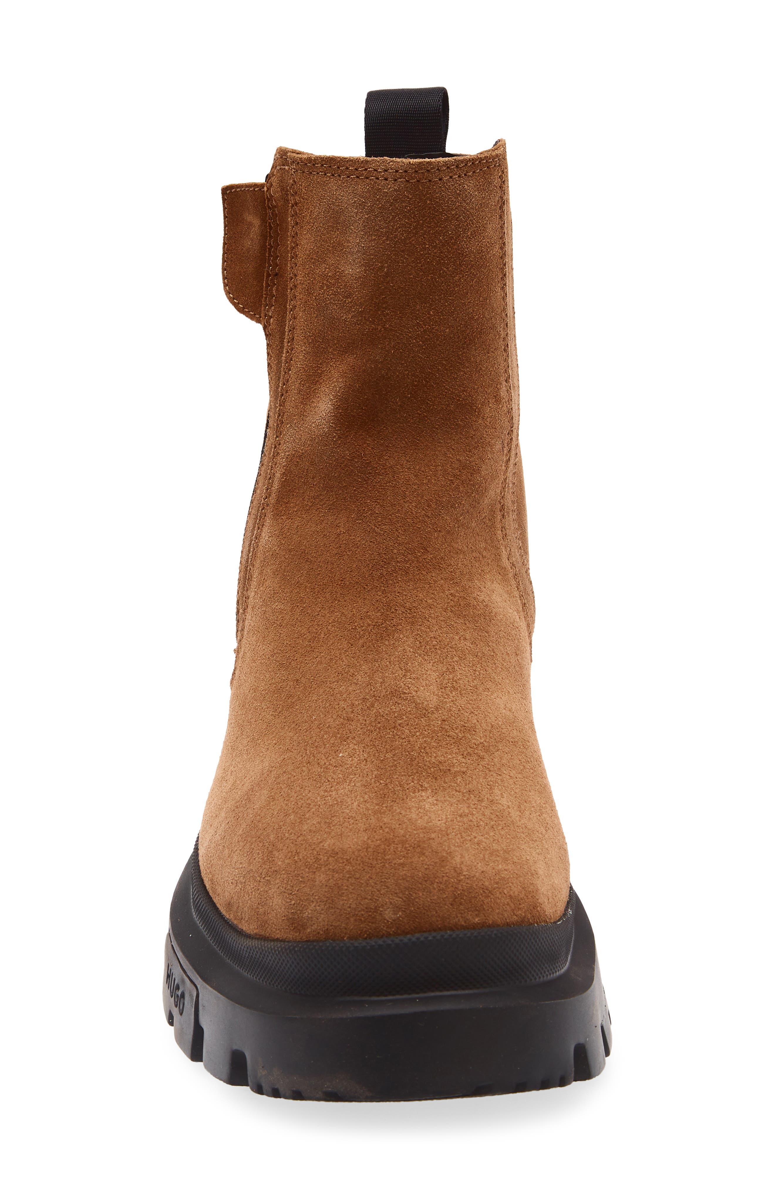 BOSS Fabyan Lug Sole Boot, Alternate, color, Rust/ Copper