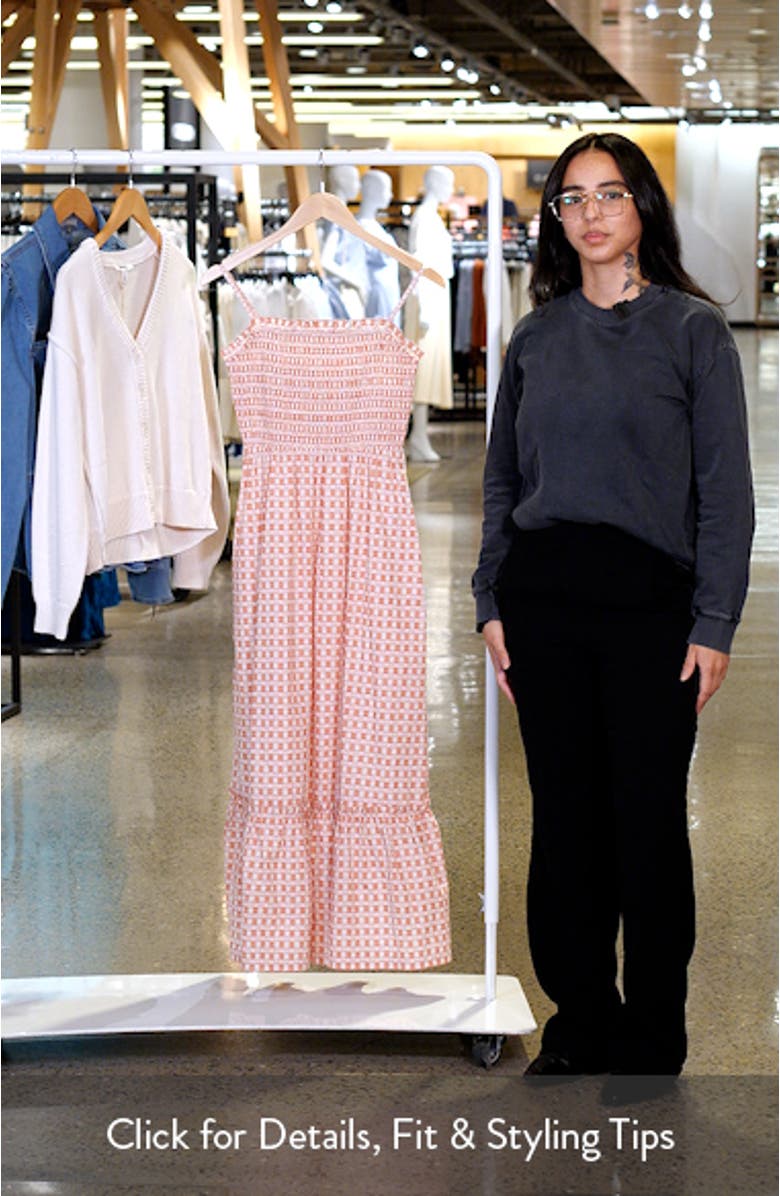 Magnila Check Print Sleeveless Dress, sales video thumbnail