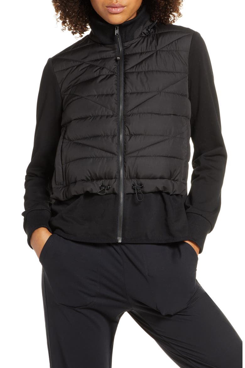 Hybrid Jacket, Main, color, BLACK