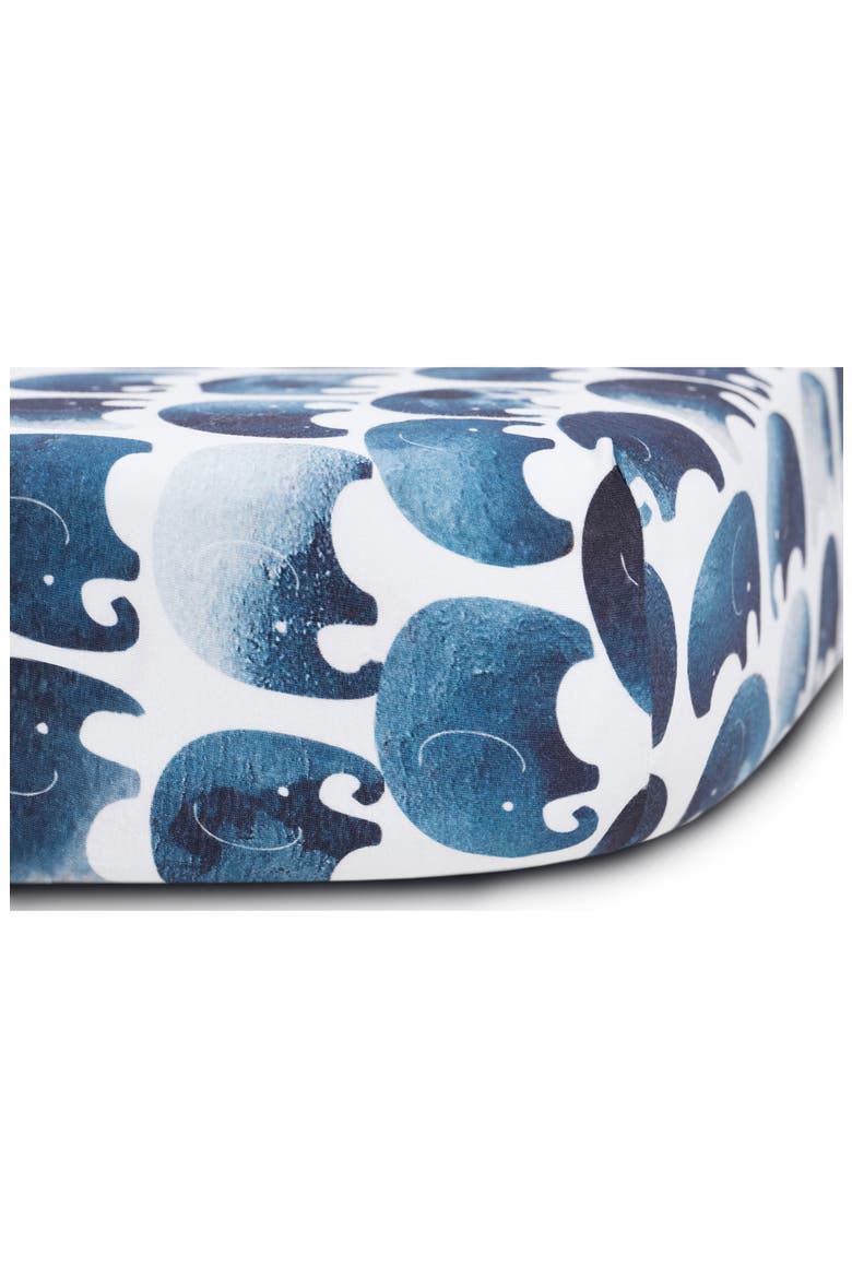 Elefant Jersey Crib Sheets, Alternate, color, ELEFANT