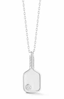 Pickleball Paddle Pendant Necklace