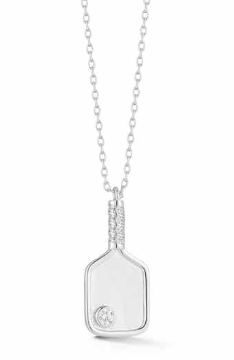 Pickleball Paddle Pendant Necklace