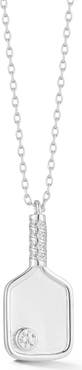 SPHERA MILANO Pickleball Paddle Pendant Necklace