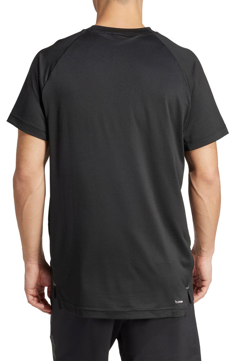 adidas Gym T-Shirt, Alternate, color, Black