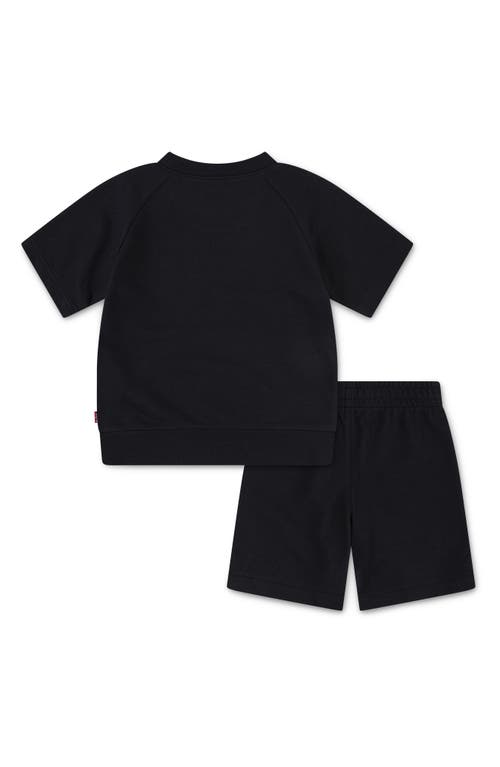 LEVI'S® LEVI'S® KIDS' COASTAL PREP SHORT SLEEVE SWEATSHIRT & SHORTS SET