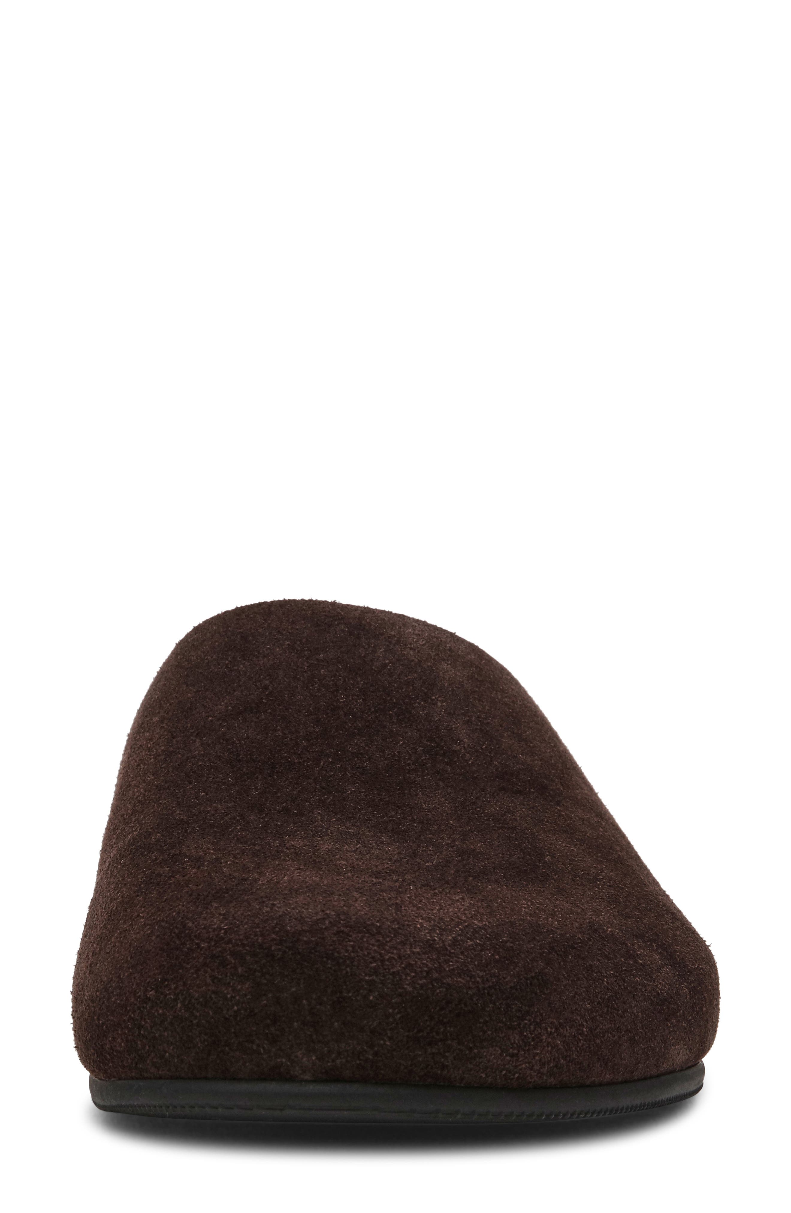 Fern Clog, Alternate, color, BROWN SUEDE