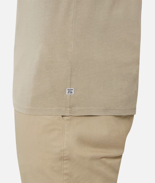 Industrie Australia The Basic Classic Tee In Od Stone