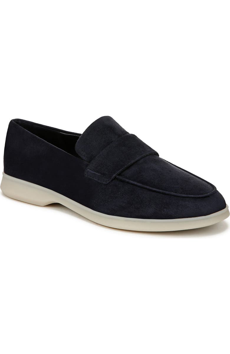 Vince Bigsur Moc Toe Loafer, Main, color, Blue Ink