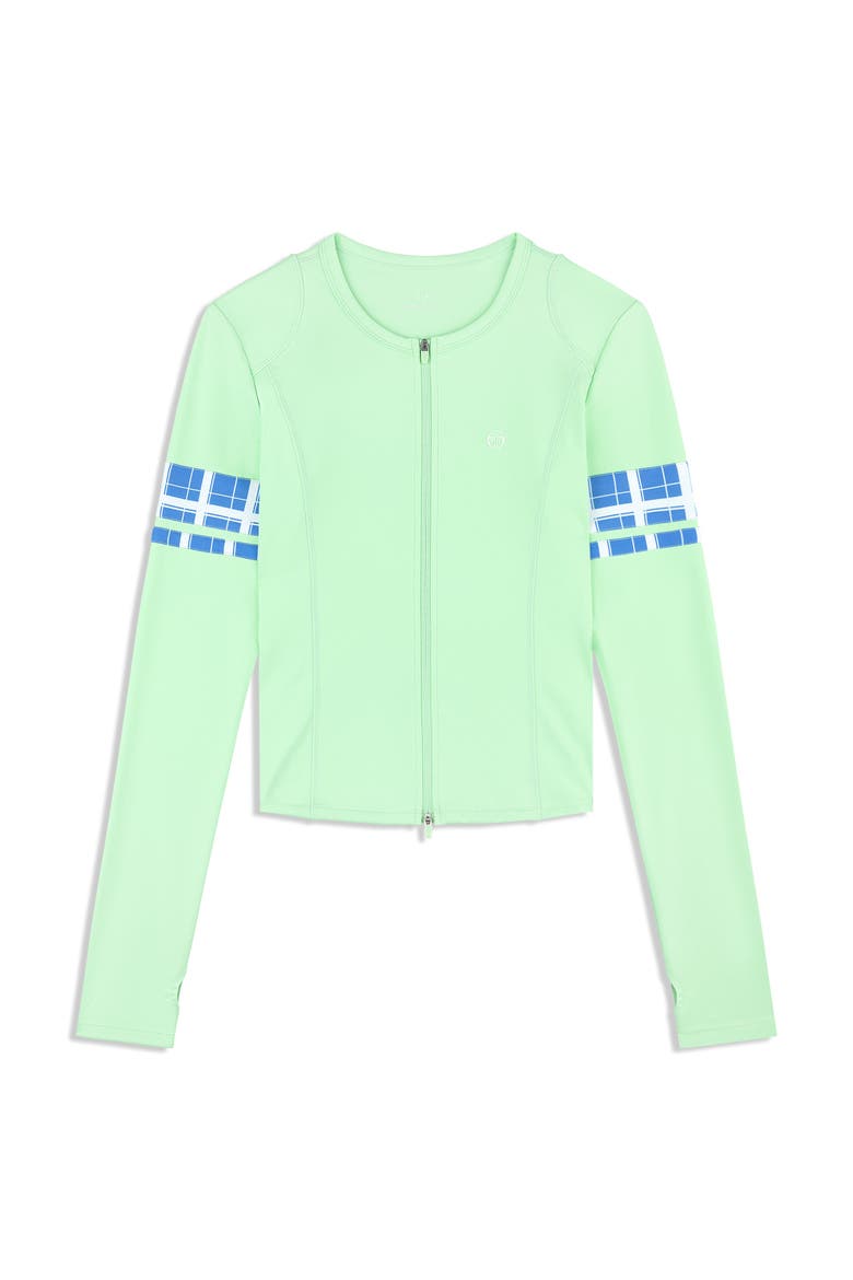 Lara Contour Jacket, Alternate, color, GREEN ASH