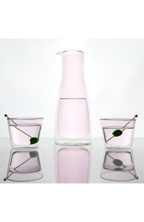 Cloudnola Rocks Glasses & Carafe Set In Transparent