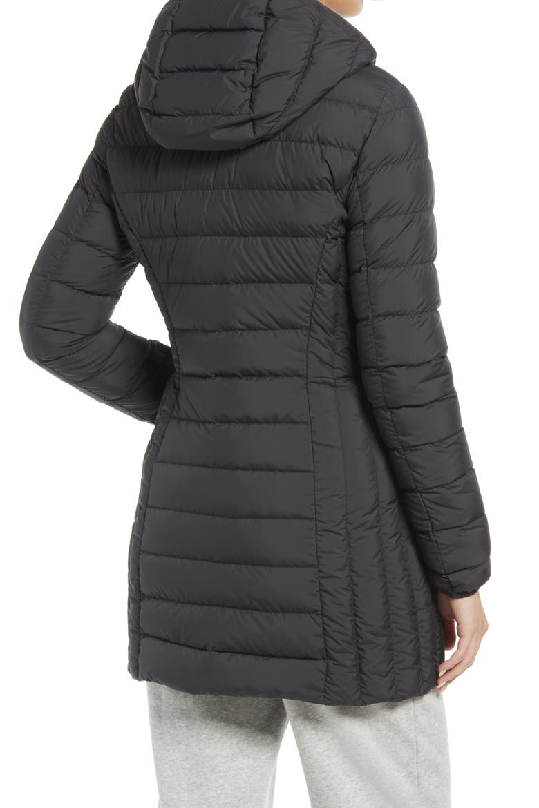 Irene 600-Fill-Power Down Puffer Jacket, Alternate, color, BLACK