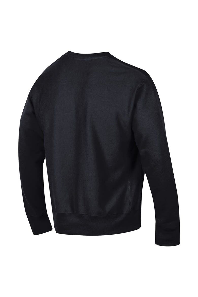 Men's Champion Black Missouri Tigers Arch Reverse Weave Pullover Sweatshirt, Alternate, color, Black