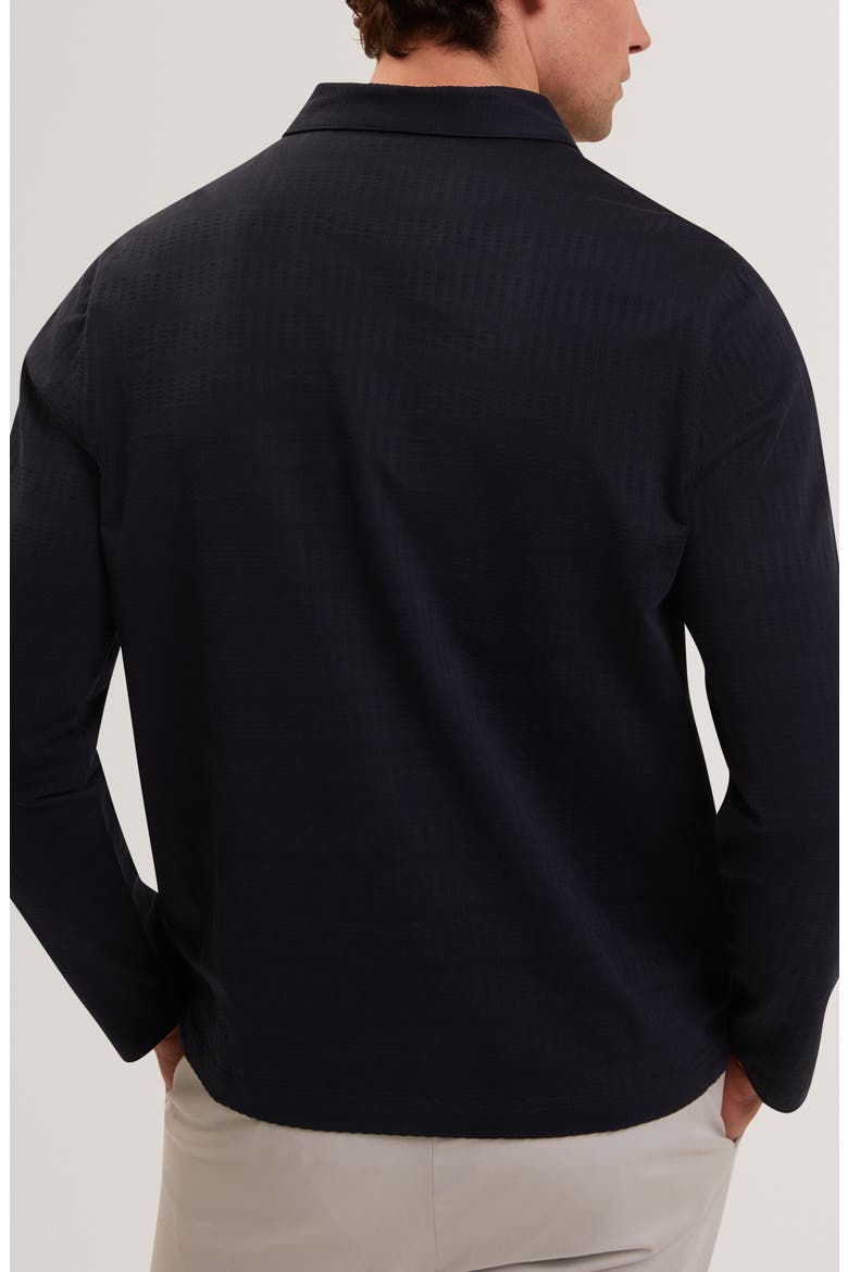 Wyther Quarter Zip Polo, Alternate, color, NAVY