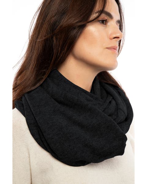 Maxi Pure Cashmere Infinity Scarf