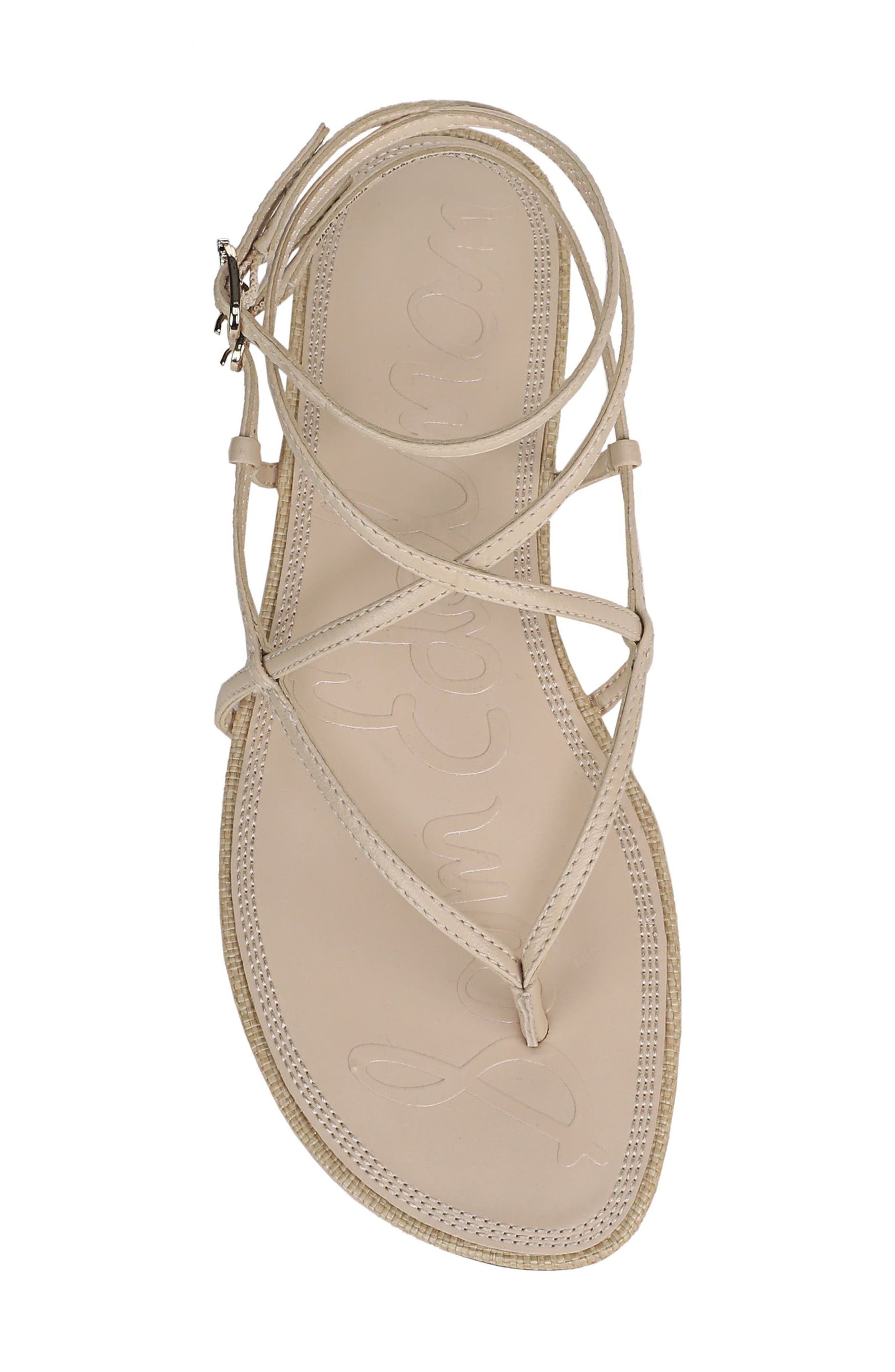 Clarra Strappy Sandal, Alternate, color, LIGHT SAND