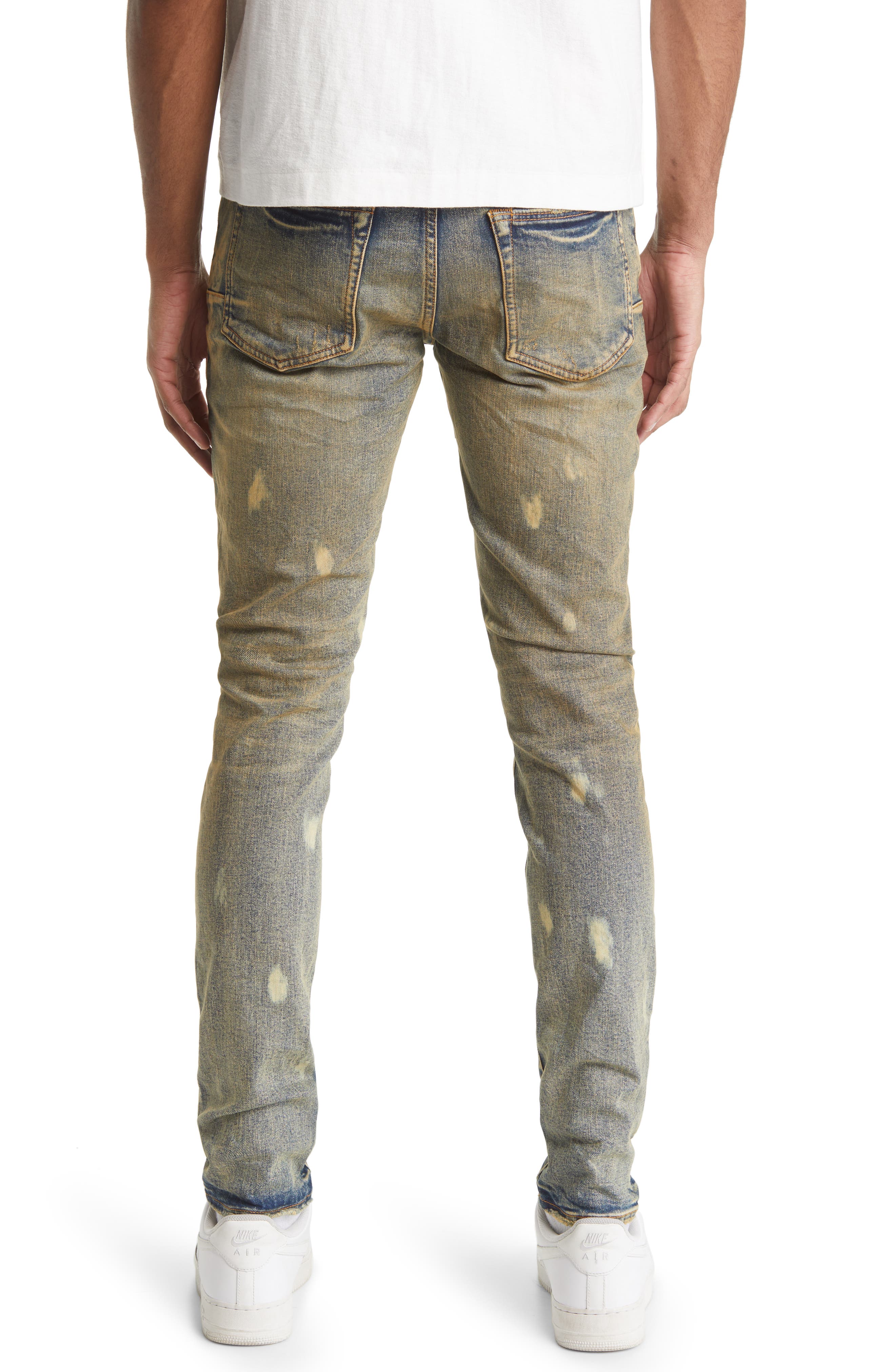 PURPLE BRAND PURPLE Distressed Stretch Skinny Jeans (Men) | Nordstromrack