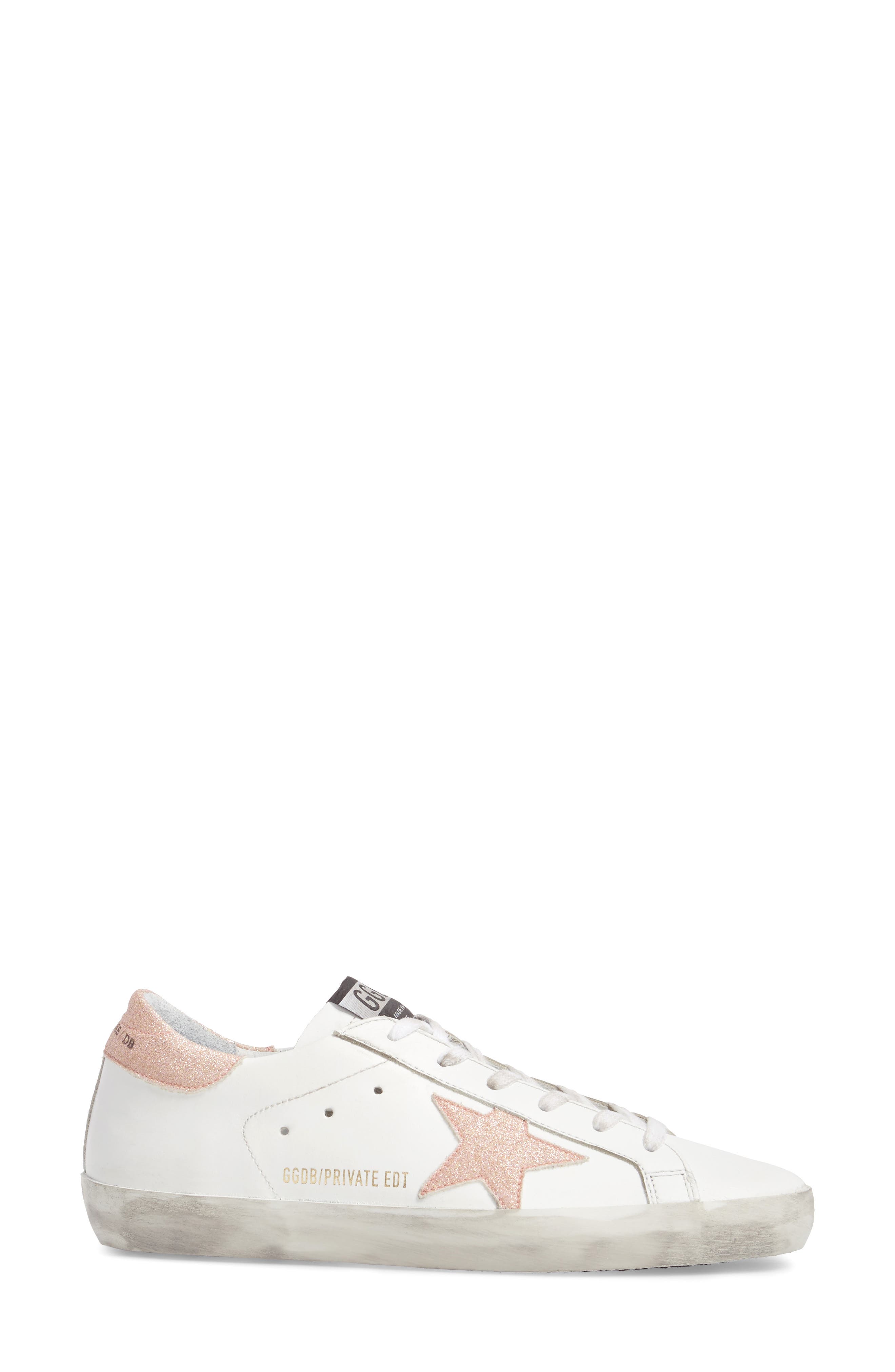 Golden Goose Superstar Low Top Sneaker, Alternate, color, 