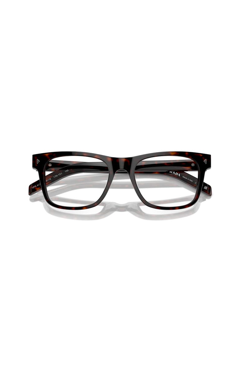 54mm Rectangle optical glasses, Alternate, color, Tortoise