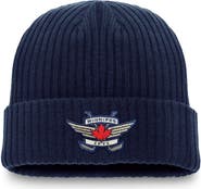 FANATICS Men's Fanatics Navy Winnipeg Jets Component Cuffed Knit Hat