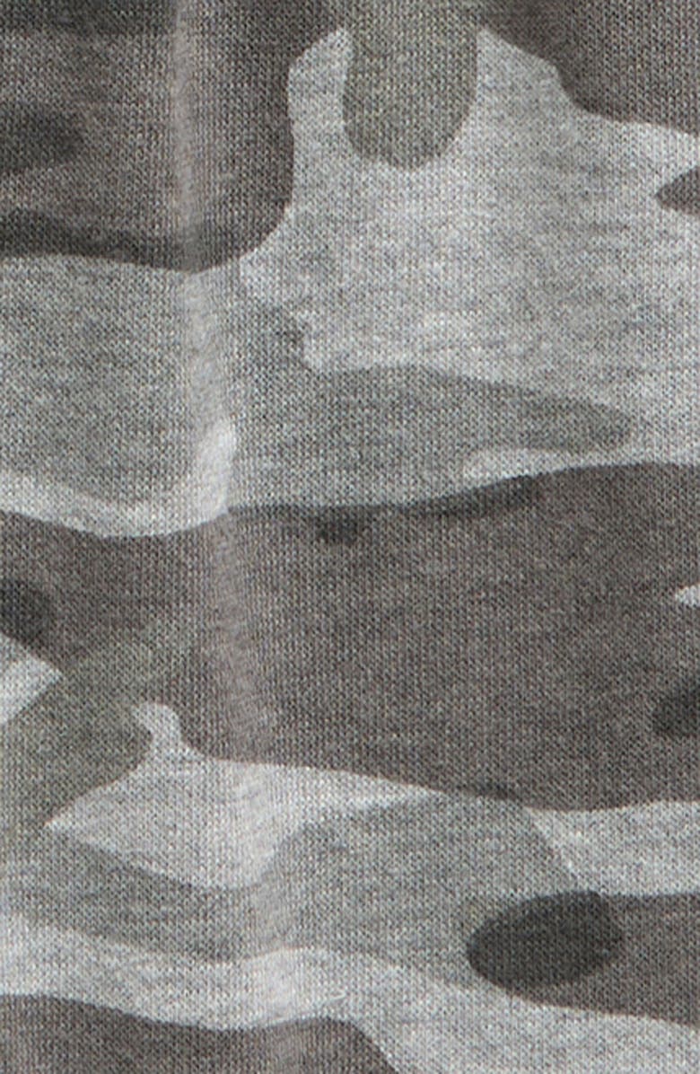 Splendid Crewneck Sweatshirt & Camo Joggers Set, Alternate, color, 