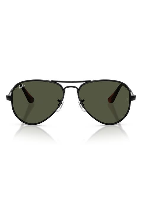 58mm Aviator Max Polarized Sunglasses
